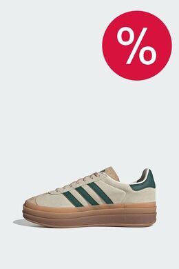 Adidas: Бежевые кроссовки  Gazelle