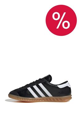 Adidas: Чёрные кроссовки  Hamburg