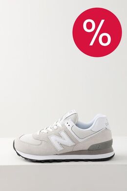NEW BALANCE: Серые кроссовки  574