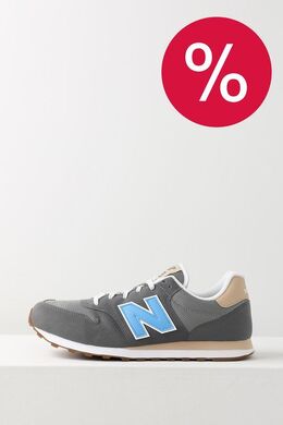 NEW BALANCE: Серые кроссовки  500