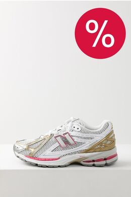 NEW BALANCE: Серебристые кроссовки  1906R
