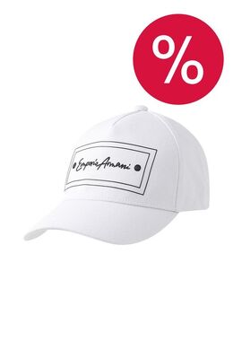 EMPORIO ARMANI: Белая кепка 