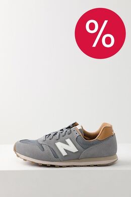 NEW BALANCE: Серые кроссовки  373