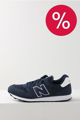 NEW BALANCE: Синие кроссовки  500