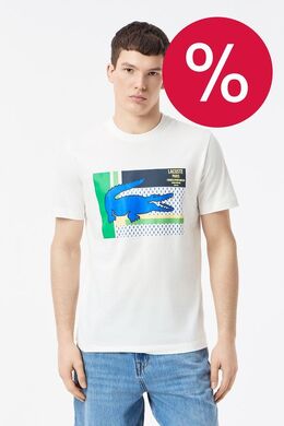 Lacoste: Хлопковая футболка 