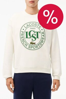 Lacoste: Свитшот с принтом 