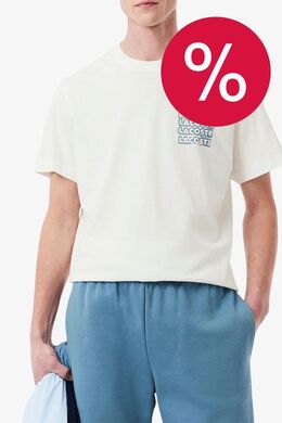 Lacoste: Хлопковая футболка 