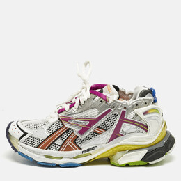 Balenciaga: Многоцветные кроссовки  Runner