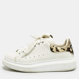 Alexander McQueen: Белые кроссовки  Oversized