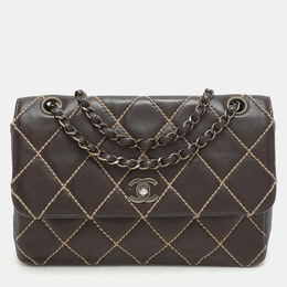 Chanel: Коричневая сумка 