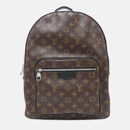 Louis Vuitton: Коричневый рюкзак 