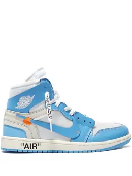 Nike X Off-White: Белые кроссовки 