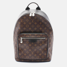 Louis Vuitton: Коричневый рюкзак 