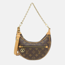 Louis Vuitton: Коричневая сумка 