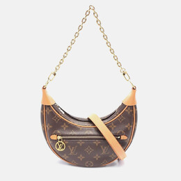 Louis Vuitton: Коричневая сумка 