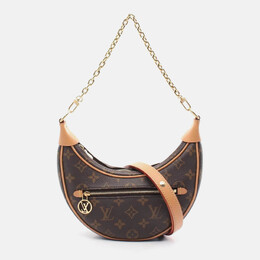 Louis Vuitton: Коричневая сумка 