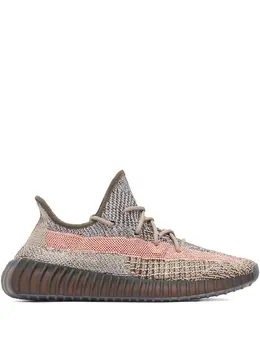 adidas YEEZY: Бежевые кроссовки 