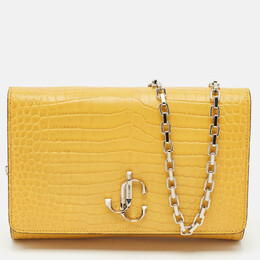 Jimmy Choo: Жёлтый клатч  Varenne