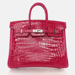 Hermes: Красная сумка  Birkin 25