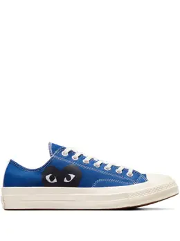 Converse: Голубые кроссовки 