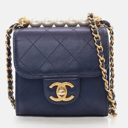 Chanel: Синяя сумка 