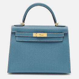 Hermes: Голубая сумка  Kelly