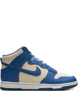 Nike: Голубые кроссовки  Dunk High
