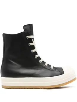 Rick Owens: Чёрные кроссовки 