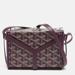 Goyard: Бордовая сумка 