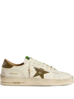 Golden Goose: Белые кроссовки  Stardan