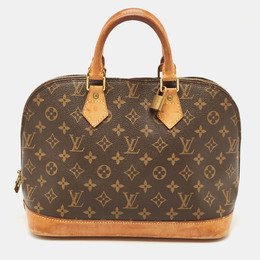 Louis Vuitton: Коричневая сумка 