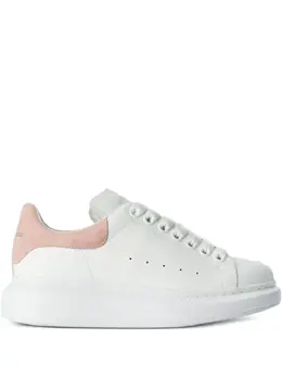 Alexander McQueen: Белые кроссовки  Oversized