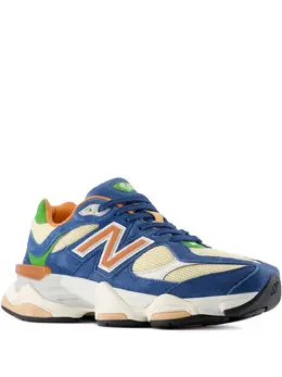 New Balance: Синие кроссовки  9060