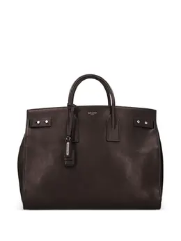 Saint Laurent: Чёрная сумка-шоппер  Sac de Jour