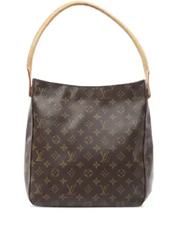 Louis Vuitton Pre-Owned: Коричневая сумка 