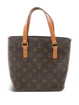 Louis Vuitton Pre-Owned: Коричневая сумка-шоппер 