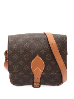 Louis Vuitton Pre-Owned: Коричневая сумка через плечо 