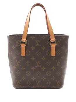 Louis Vuitton Pre-Owned: Коричневая сумка-шоппер 