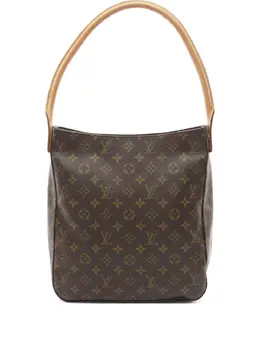Louis Vuitton Pre-Owned: Коричневая сумка 