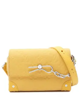 Louis Vuitton Pre-Owned: Жёлтый кошелёк 