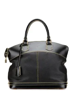Louis Vuitton Pre-Owned: Чёрная сумка 