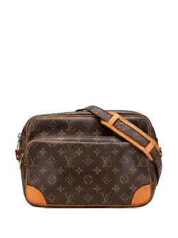 Louis Vuitton Pre-Owned: Коричневая сумка через плечо 