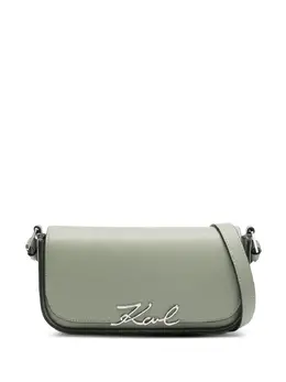 Karl Lagerfeld: Зелёная сумка  K/Signature