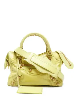 Balenciaga Pre-Owned: Жёлтая сумка 
