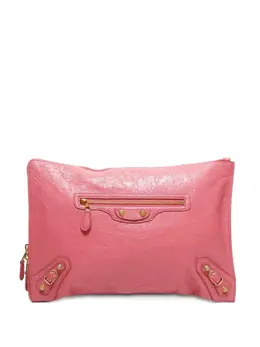 Balenciaga Pre-Owned: Розовый клатч 