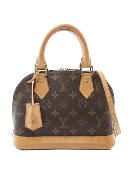 Louis Vuitton Pre-Owned: Коричневая сумка 