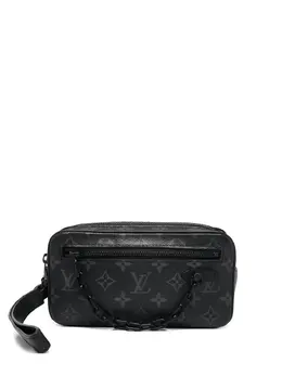Louis Vuitton Pre-Owned: Чёрная сумка 