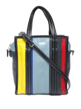 Balenciaga Pre-Owned: Сумка-шоппер в полоску 