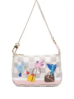 Louis Vuitton Pre-Owned: Белая сумка 