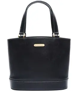 Burberry Pre-Owned: Чёрная сумка 